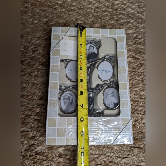 Inspirations By Heirloom Hanging Picture Family Tree Tabletop Photo Holder Gift - Picture 4 of 5